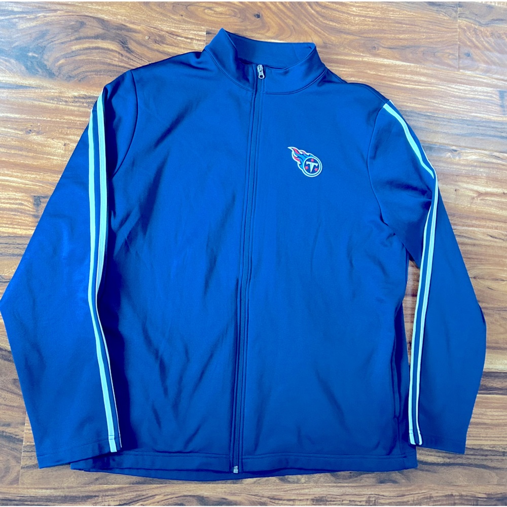 Tennessee Titans Zip Performance Jacket- NFL Team Apparel- Size Men’s XL